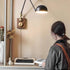 Gris Plug In Wall Lamp