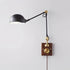 Gris Plug In Wall Lamp