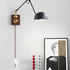 Gris Plug In Wall Lamp