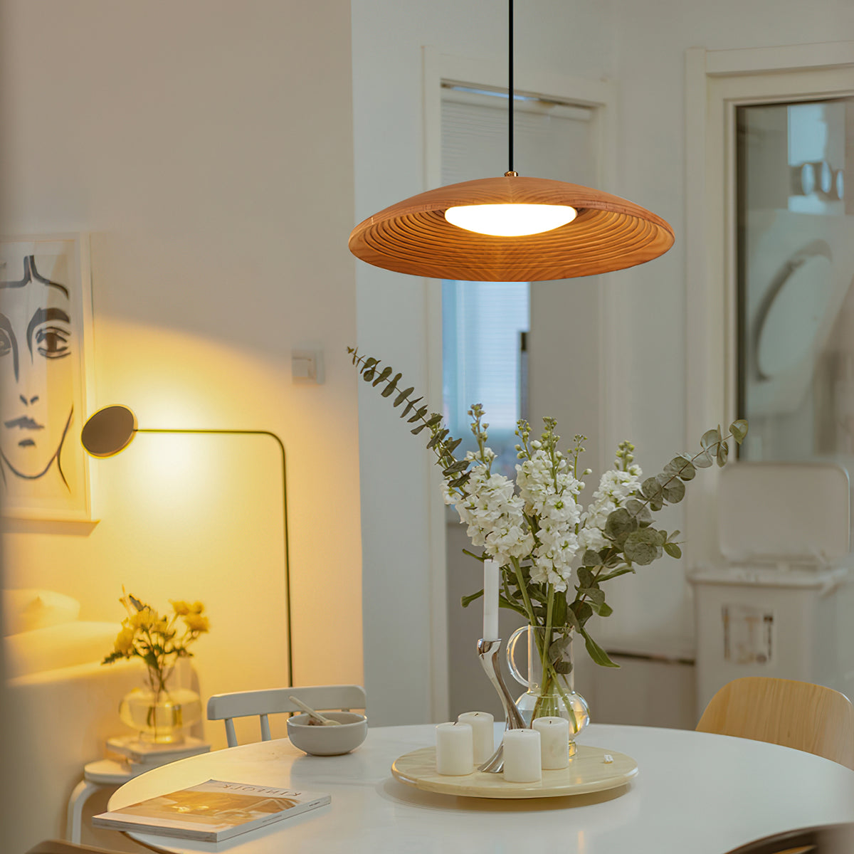 Growth Ring Pendant Lamp – detail 2