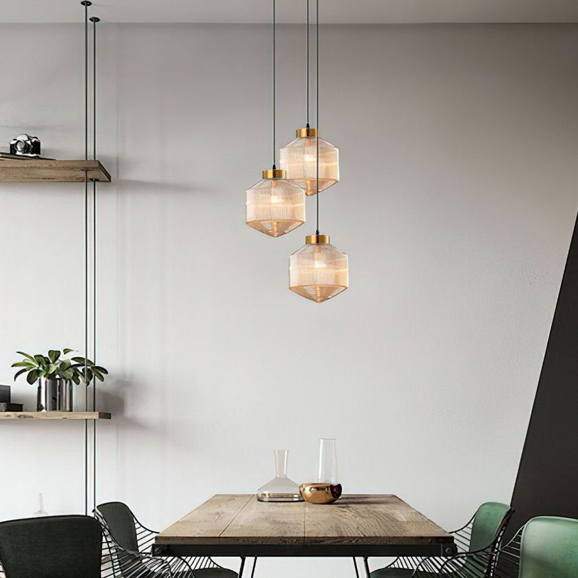 Hailie Prismatic Pendant Light