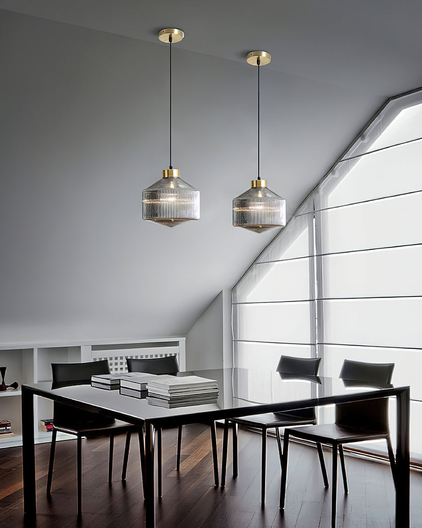 Hailie Prismatic Pendant Light