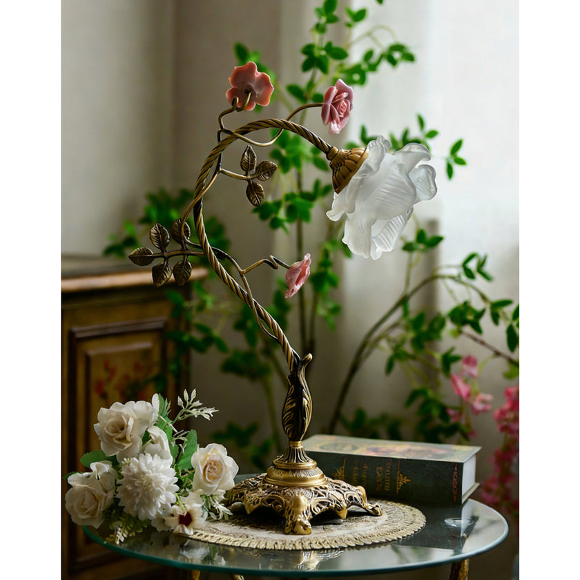 Haleema Flowers Table Lamp