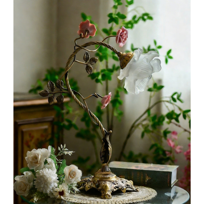 Haleema Flowers Table Lamp