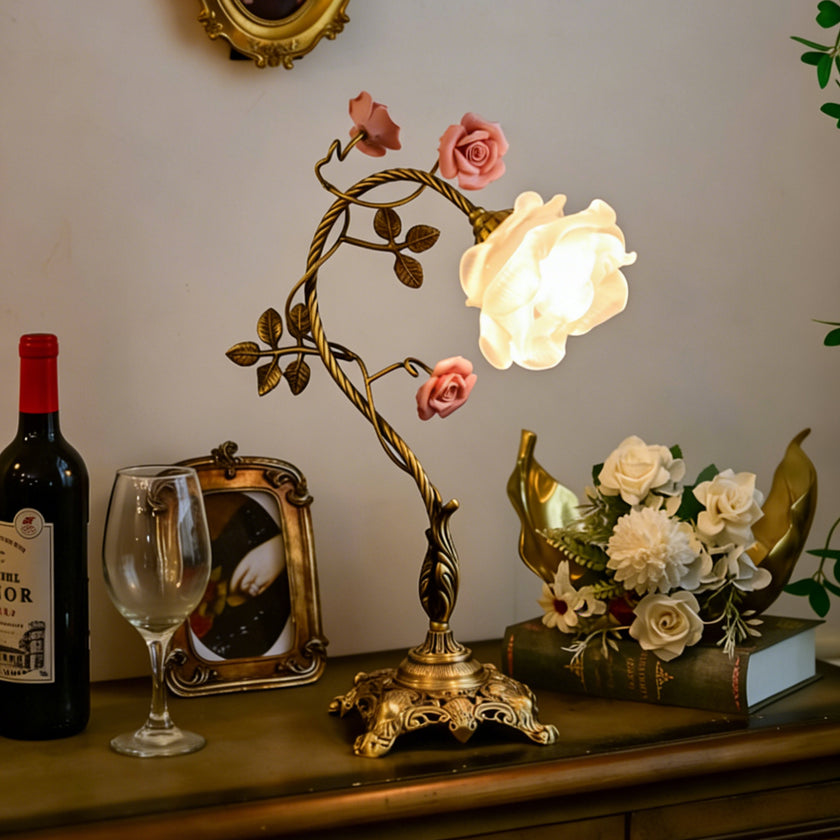 Haleema Flowers Table Lamp