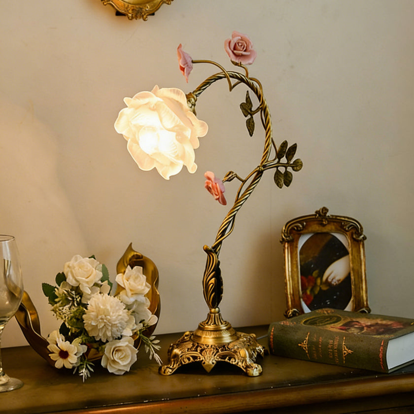 Haleema Flowers Table Lamp