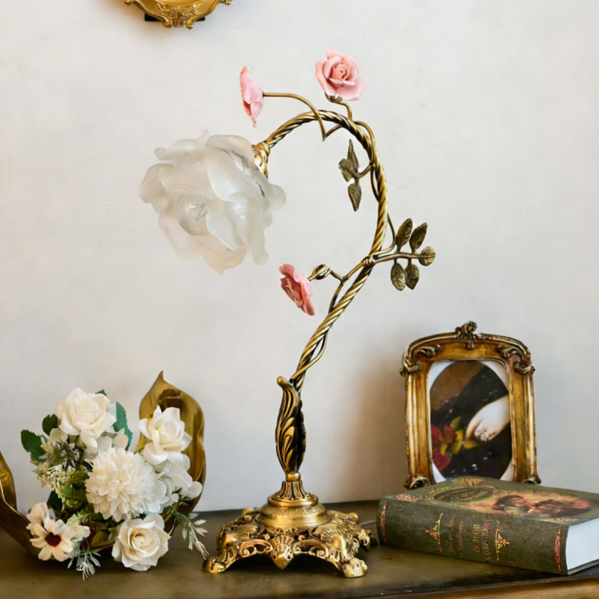 Haleema Flowers Table Lamp