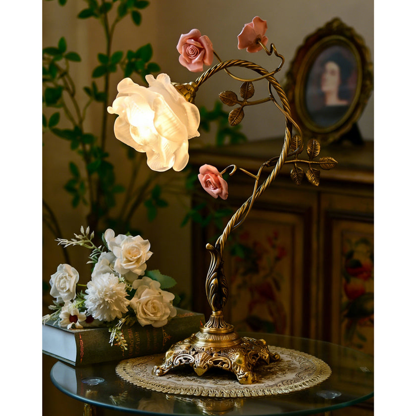 Haleema Flowers Table Lamp