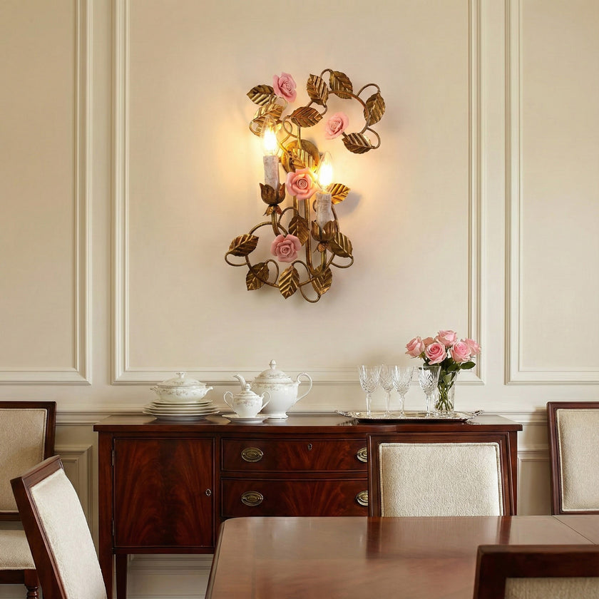 Haleema Flowers Wall Lamp