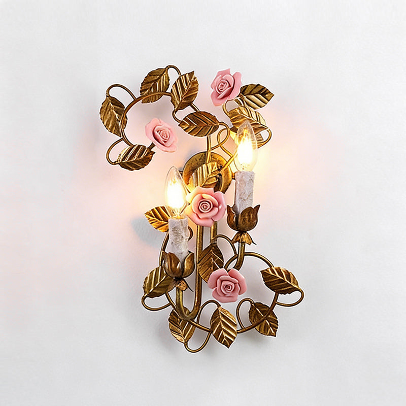 Haleema Flowers Wall Lamp