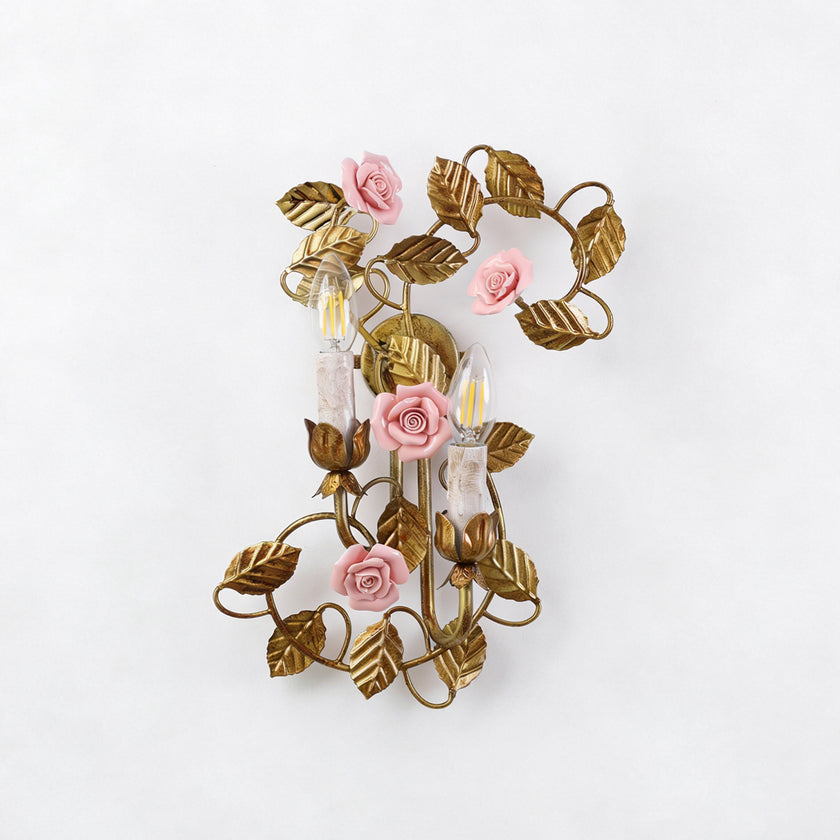 Haleema Flowers Wall Lamp