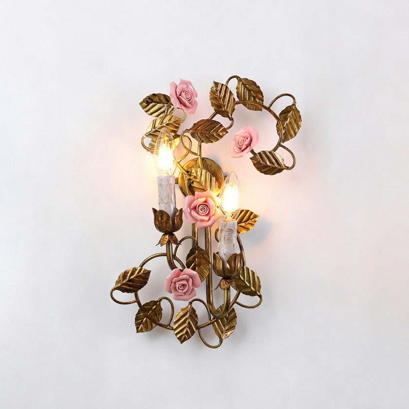 Haleema Flowers Wall Lamp