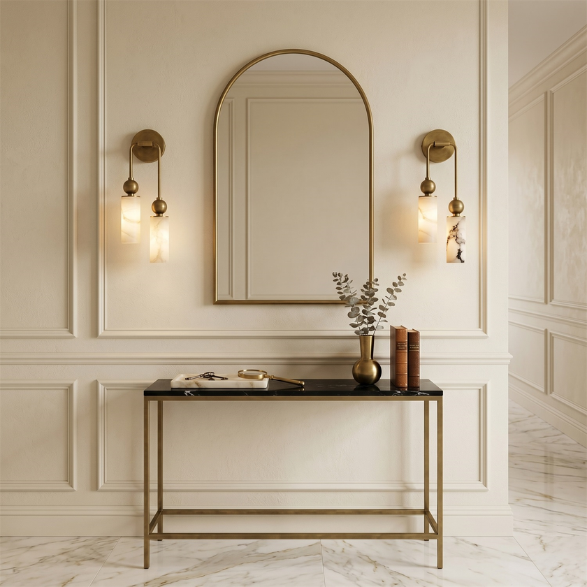 Harlin Alabaster Wall Lamp