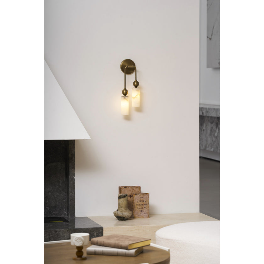 Harlin Alabaster Wall Lamp
