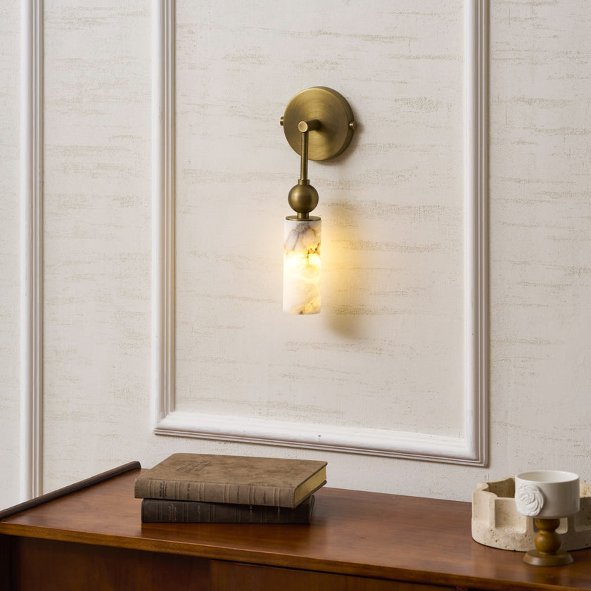 Harlin Alabaster Wall Lamp
