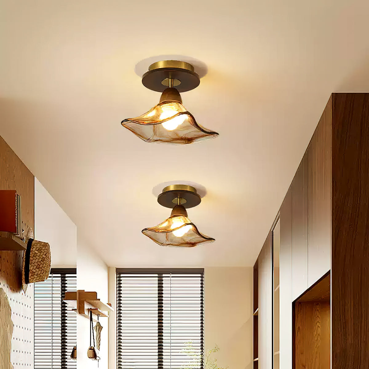 Heaney Flower Ceiling Light – detail 2
