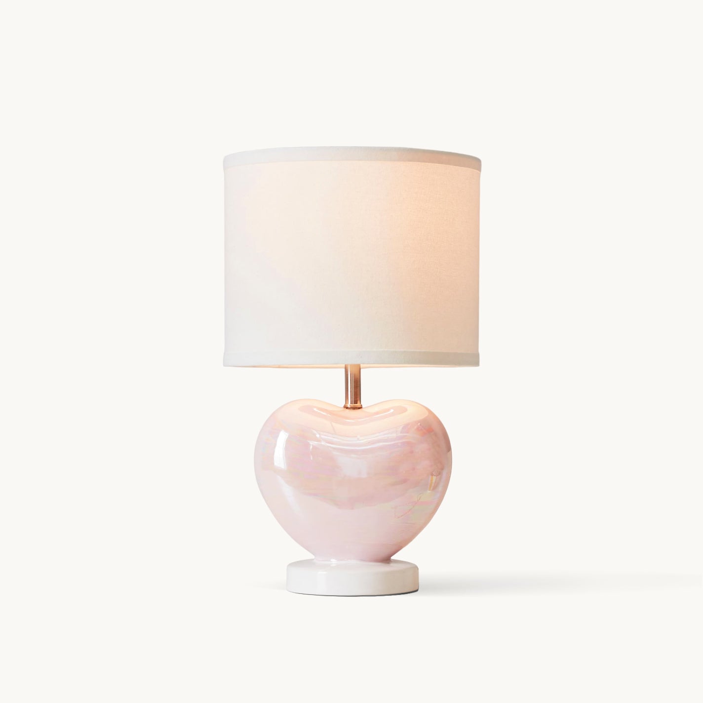 Ceramic heart lamp hotsell