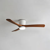 White & Walnut Wood