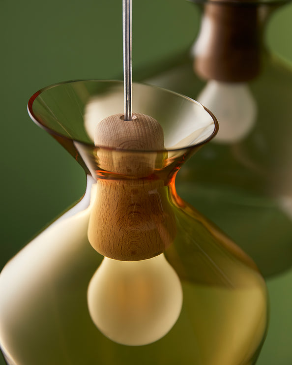 Incense Jar Pendant Lamp