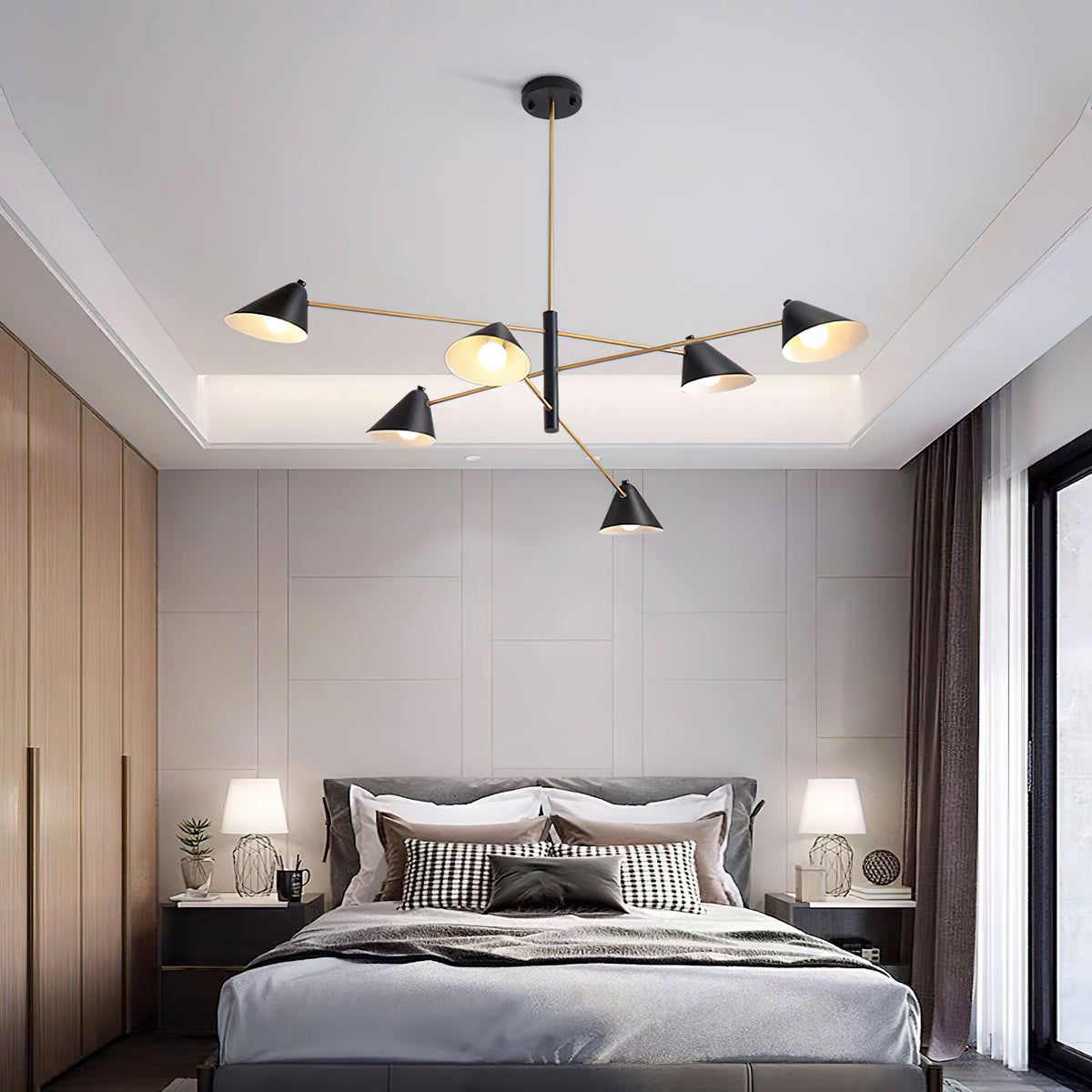 Iron Character Bafang Chandelier – detail 2