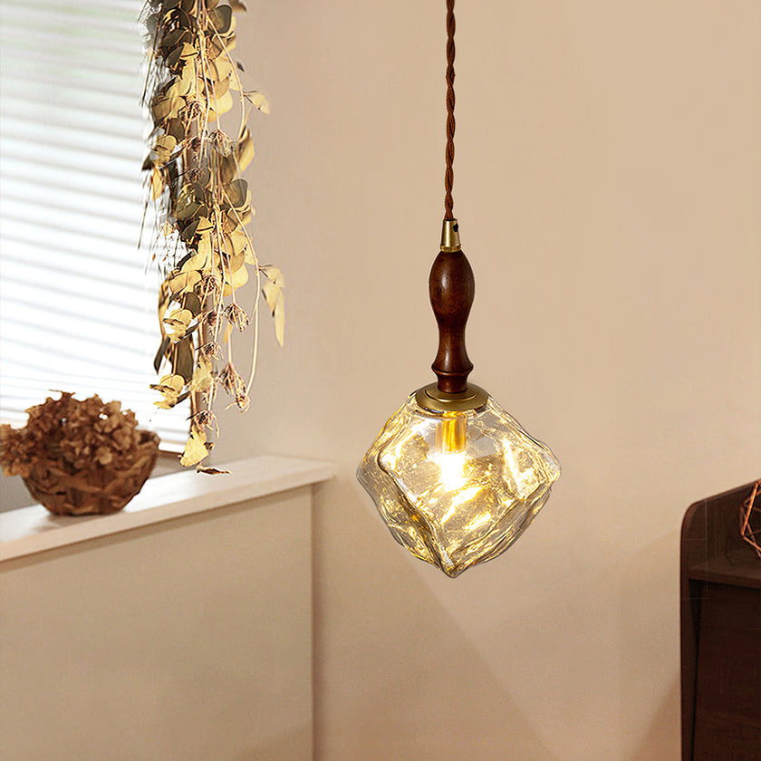 Irregular Ice Cube Pendant Light