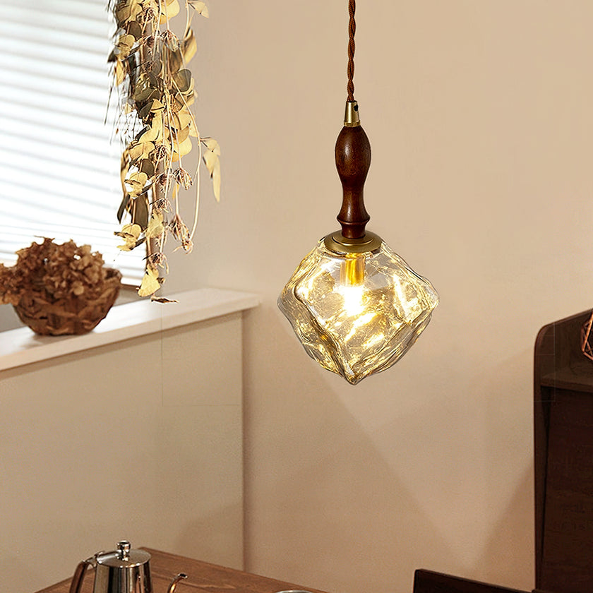 Irregular Ice Cube Pendant Light