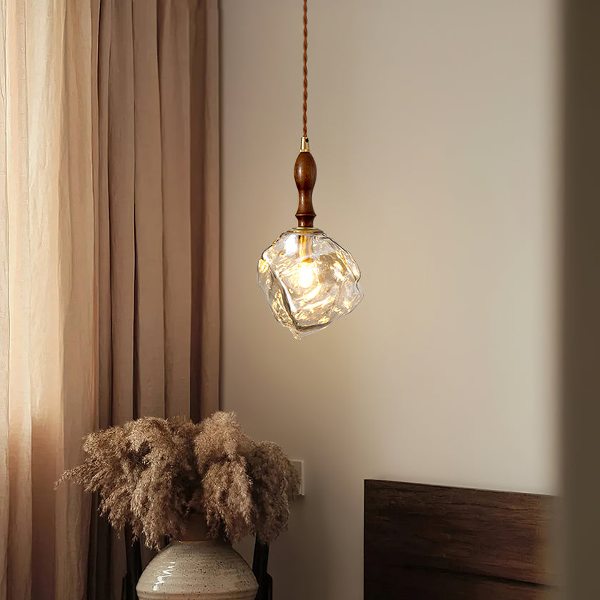 Irregular Ice Cube Pendant Light