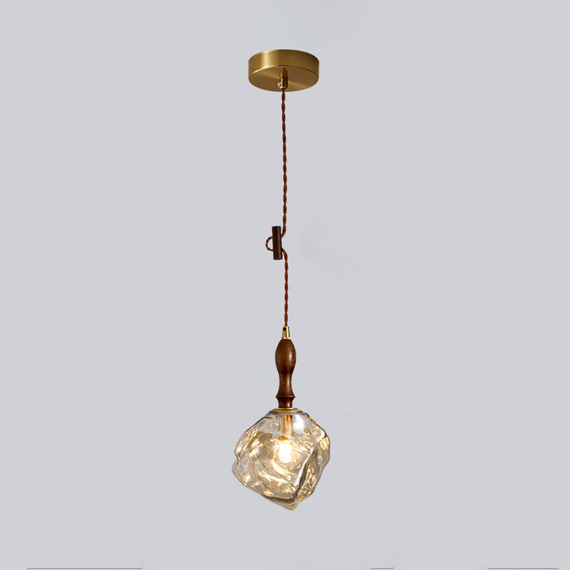 Irregular Ice Cube Pendant Light