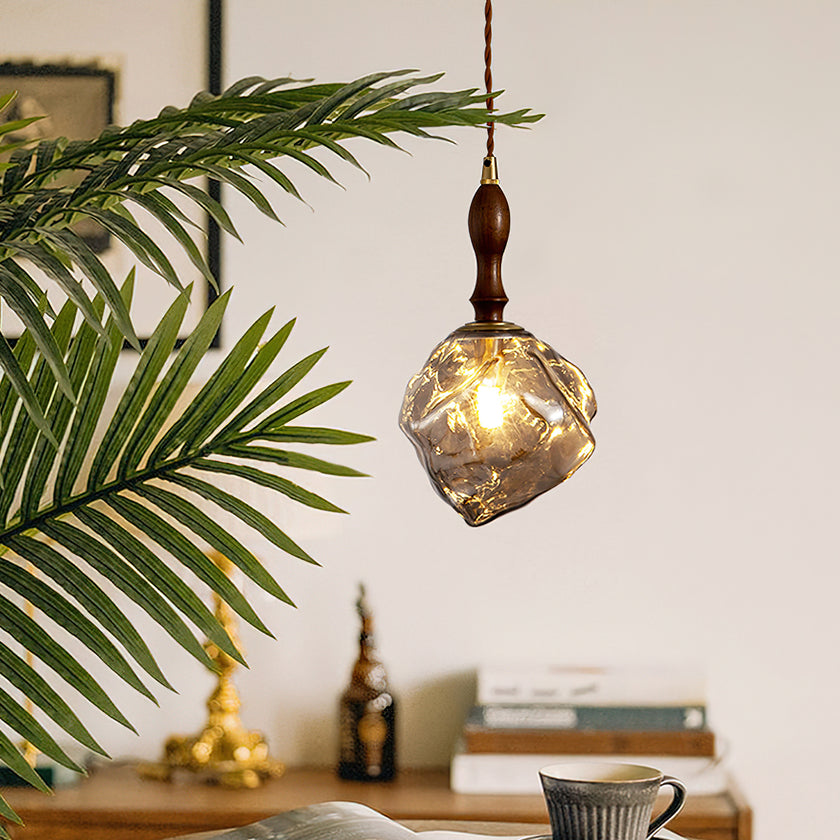 Irregular Ice Cube Pendant Light