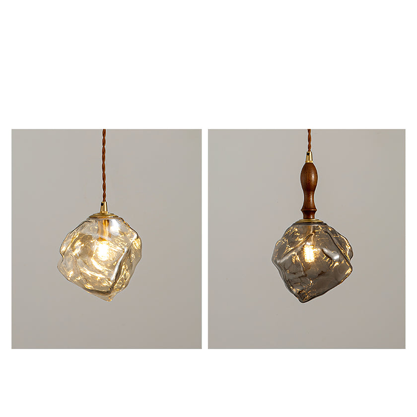 Irregular Ice Cube Pendant Light