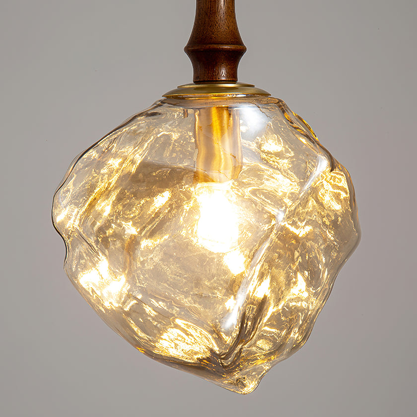 Irregular Ice Cube Pendant Light