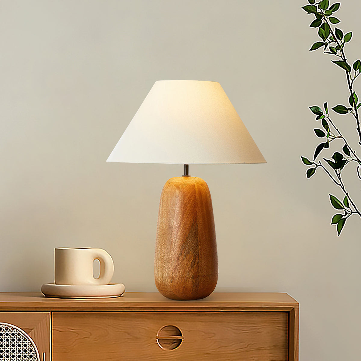 Irving Wood Table Lamp – detail 2