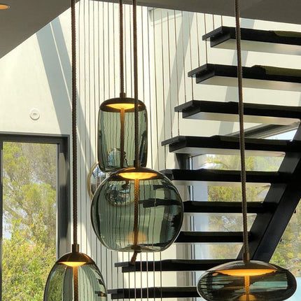 Modern Blown Glass Pendant Lights