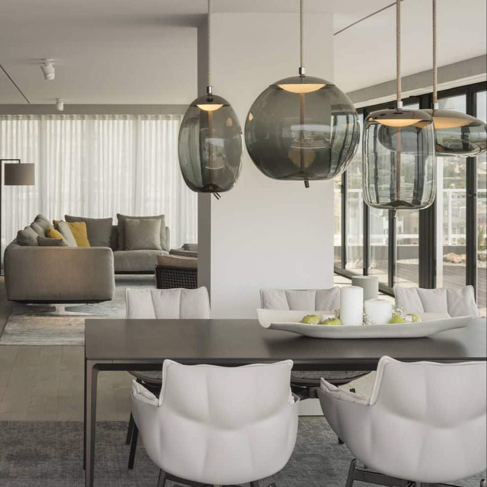 Modern Blown Glass Pendant Lights – detail 2