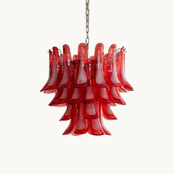 Lattimo Murano Glass Chandelier