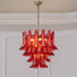 Lattimo Murano Glass Chandelier