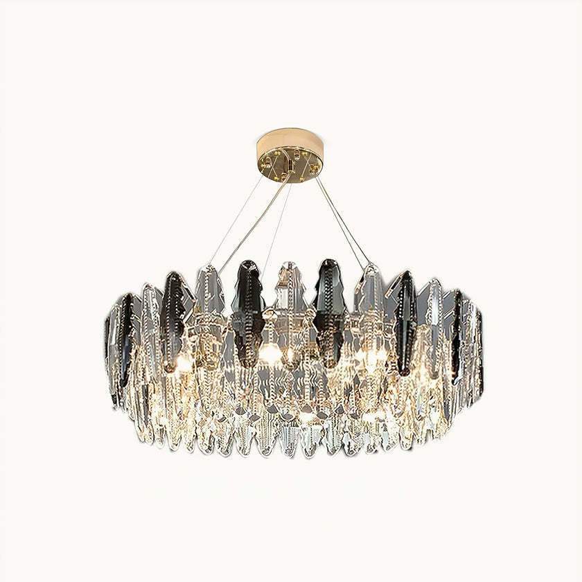 Leaf Crystal Chandelier