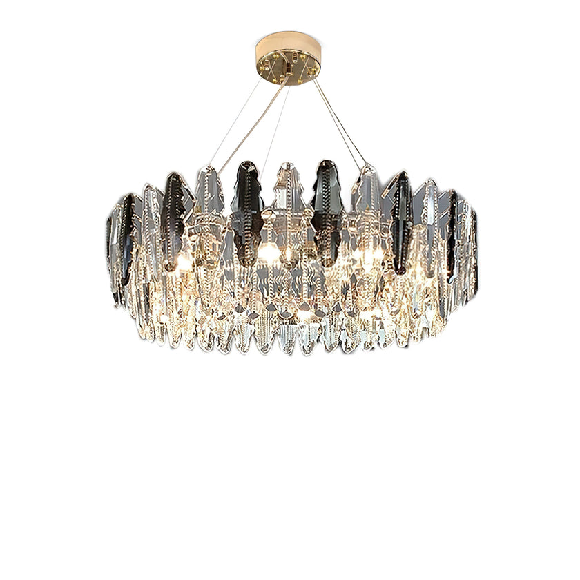 Leaf Crystal Chandelier