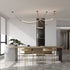Leather Arc Loop Pendant Light