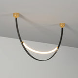Gold canopy plate & Black leather