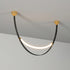 Leather Arc Loop Pendant Light