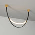 Leather Arc Loop Pendant Light