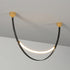 Leather Arc Loop Pendant Light