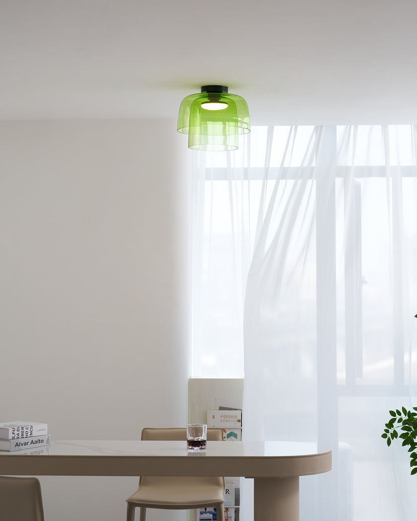 Levels Glass Ceiling Lamp