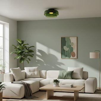 Levels Glass Ceiling Lamp