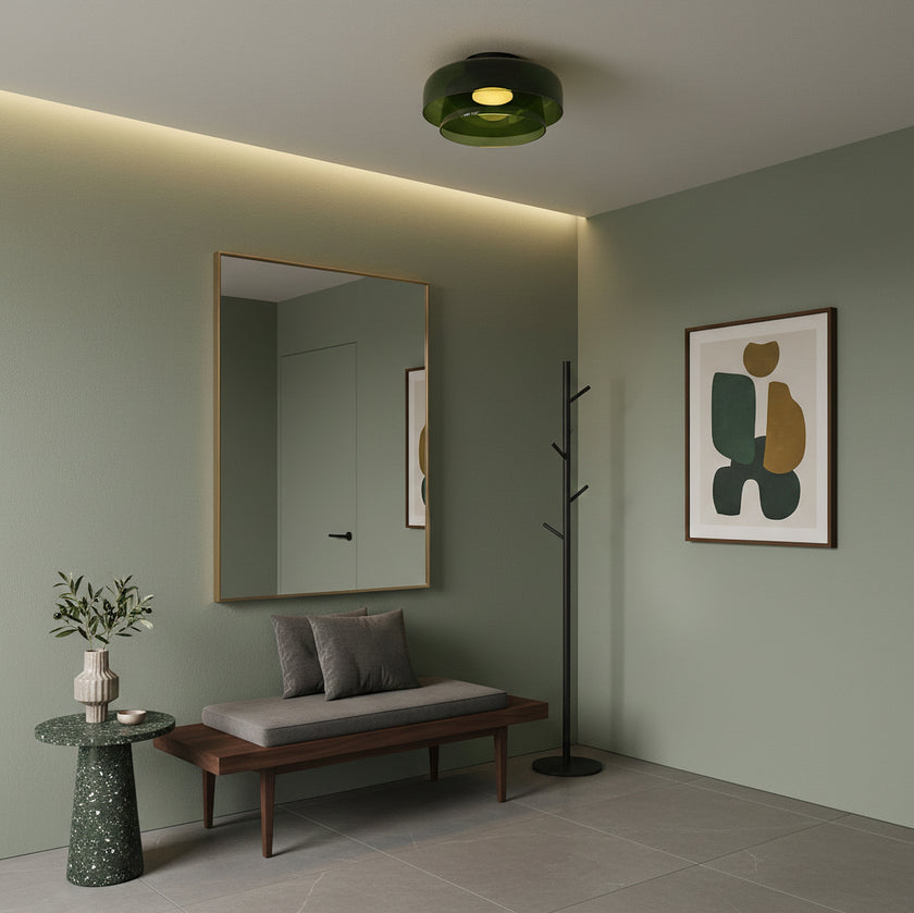 Levels Glass Ceiling Lamp