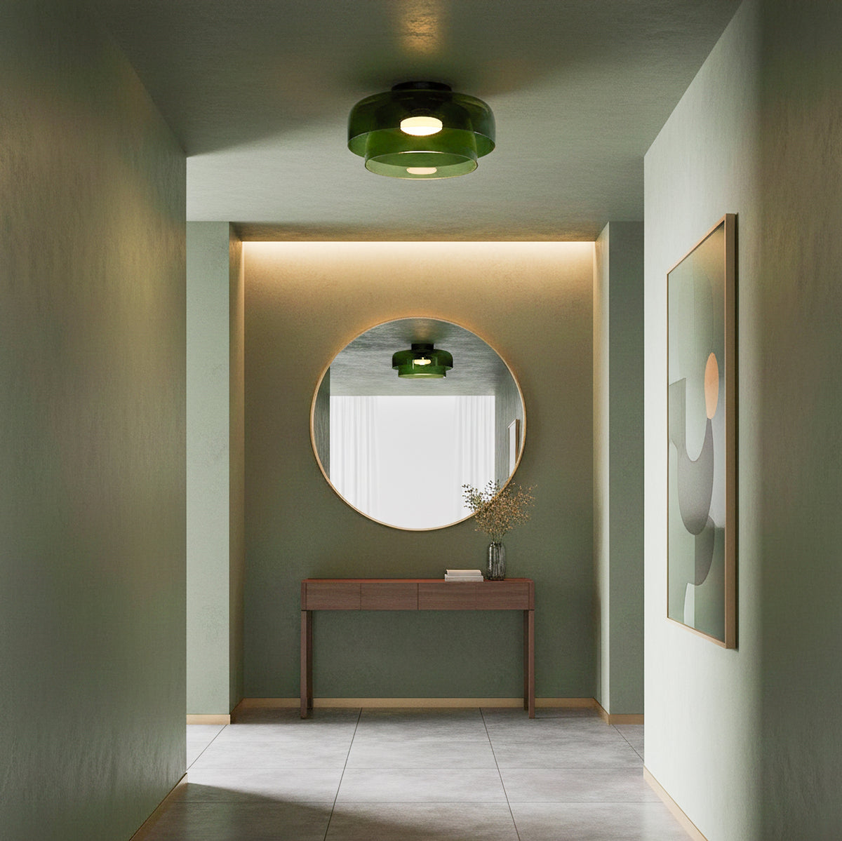 Levels Glass Ceiling Lamp – detail 2