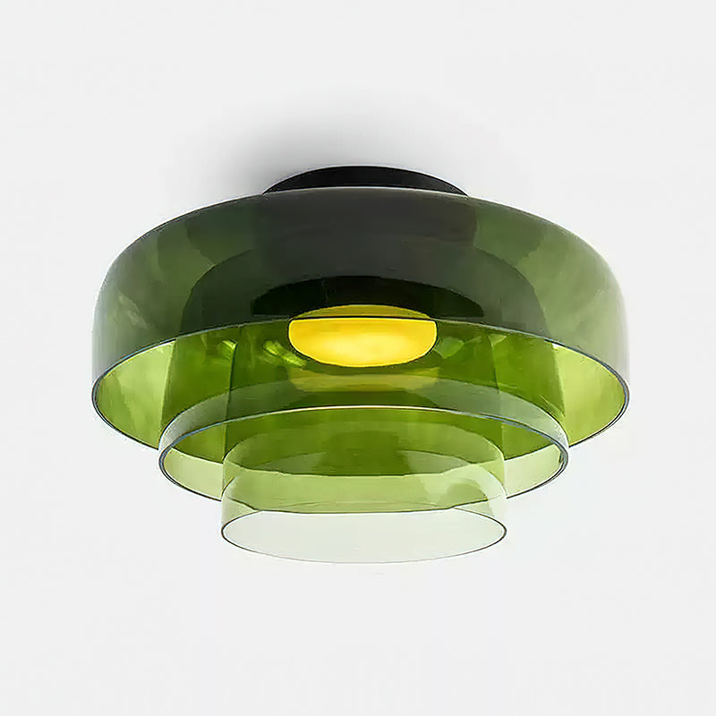 Levels Glass Ceiling Lamp