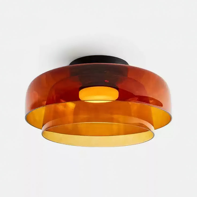 Levels Glass Ceiling Lamp