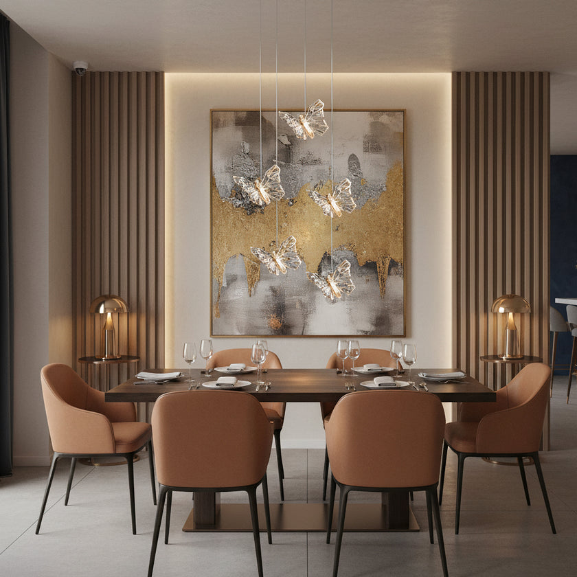 Light Luxury Butterfly Pendant Lamp